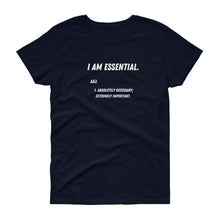 Load image into Gallery viewer, I am essential (dark) T-shirt