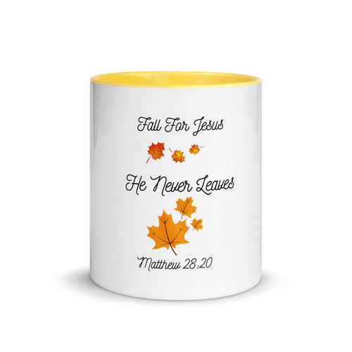 Fall for Jesus Mug